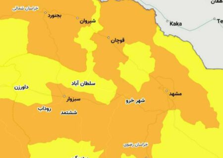 قوچان در رنگ بندی کرونا استان همچنان نارنجی