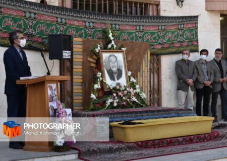 پیکر بخشی آلماجوقی در زادگاهش آرام گرفت