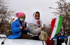 بهمن تماشایی مردم قوچان هم‌زمان با ۲۲ بهمن