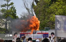 راهپیمایی مردم روزه‌دار و ولایتمدار قوچان در روز جهانی قدس