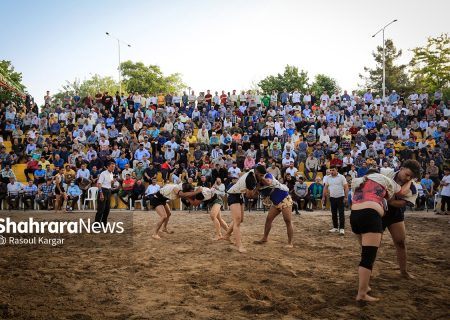 گود کشتی با چوخه «بابانظر» مشهد