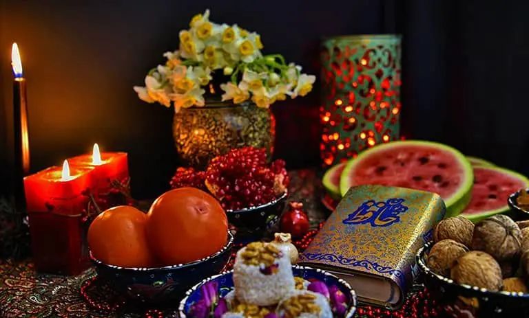 شاهنامه‌خوانی و موسیقی مقامی در شب چله قوچان